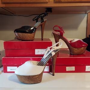 Vintage PENTHOUSE Heels sz 12